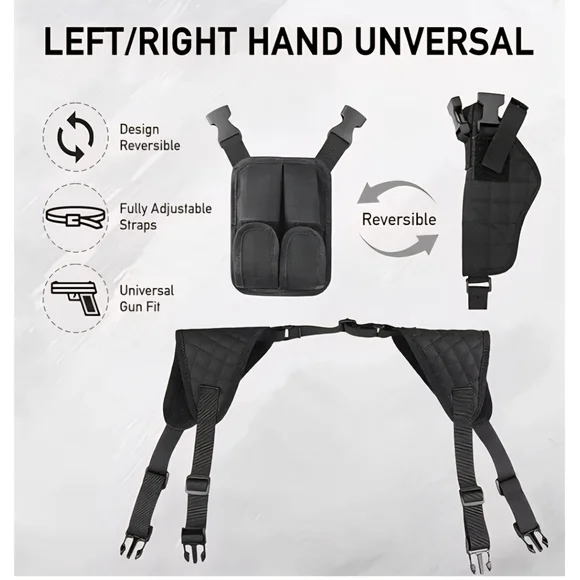 Black Tactical Holster Set - Picture 7 of 8